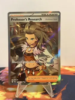 Pokemon Professor's Research 240/198 SV01: Scarlet & Violet Base Set Holo - Image 1