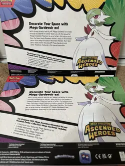2x Pokemon TCG Ascended Heroes Mega Gardevoir Premium Poster Collection Sealed - Image 2