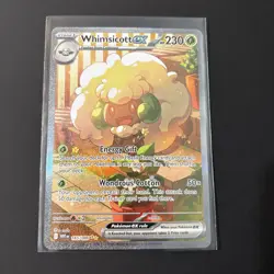 Pokemon Whimsicott EX ENGLISH SIR White Flare #165/086 Special Illustration Rare - Image 1