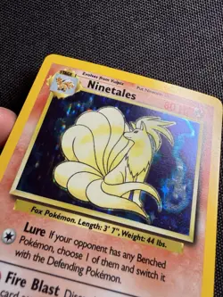Pokemon TCG: Ninetales Holo Rare (Base Set) 12/102 - Image 2