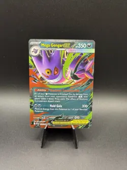Pokemon TCG Mega Gengar ex 056/094 Me02: Phantasmal Flames Double Rare - Image 1