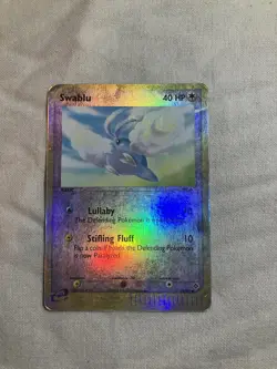 Pokemon TCG Swablu Reverse Holo 75/97 - Image 1