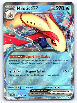Milotic ex 042/191 Double Rare Surging Sparks Pokemon Near Mint - Image 1