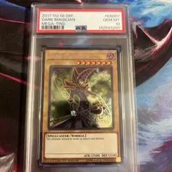 2017 YU-GI-OH! MEGA TINS Dark Magician CT14-EN001 LIMITED EDITION PSA 10 - Image 1