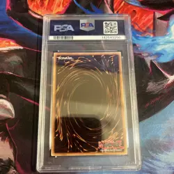 TIME WIZARD OF TOMORROW DLCS-EN147 LIMITED EDITION PSA 9 YU-GI-OH - Image 2