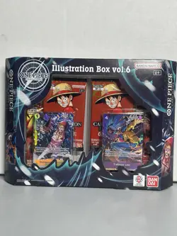 One Piece Card Game Illustration Box Vol. 6 IB-05. Factory Sealed,Same Day Ship - Image 1