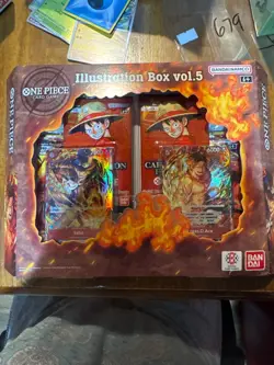Bandai One Piece Card Game Illustration Box Vol. 5 - Brand New /Factory Sealed - Image 1