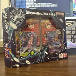 Bandai Namco One Piece Card Game Illustration Box vol.6 English OP-13 Law - Image 1