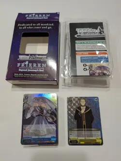 Weiss Schwarz Frieren Beyond Journey's End English Trial Deck OPENED Read Descri - Image 1