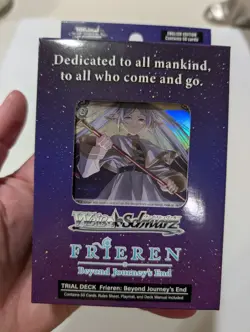 Weiss Schwarz Frieren Beyond Journey's End English Trial Deck OPENED Read Descri - Image 4