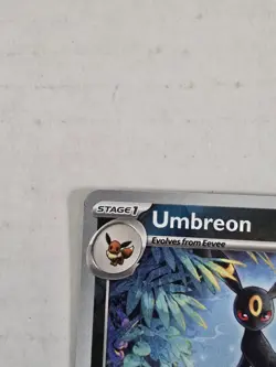Umbreon 130/197 Reverse Holo GameStop Stamped Promo 2023 Pokemon Card NM - Image 4