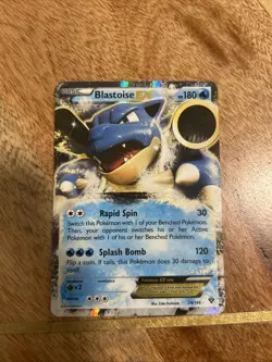 Blastoise EX 29/146 - Pokemon XY Base Set Ultra Rare Card - LP - Image 1