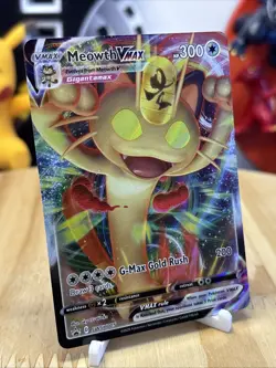 Meowth VMAX SWSH005 SWSH: Sword & Shield Promo Cards Holo - Image 2
