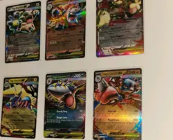 Pokemon TCG MEG Mega Kangaskhan EX Camerupt Mega EX holo lot 6 cards - Image 4