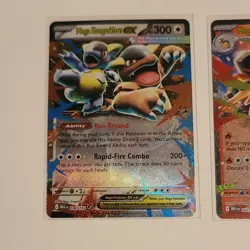 Pokemon TCG MEG Mega Kangaskhan EX Camerupt Mega EX holo lot 6 cards - Image 5