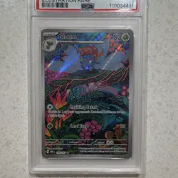 Pokemon Gloom Illustration Rare Holo 198/197 Obsidian Flames PSA 10 2023 - Image 3