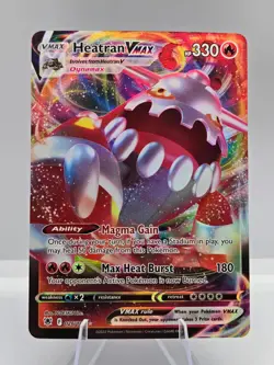 Heatran VMAX 026/189 Holo VMAX Rare Astral Radiance Pokemon NM - Image 1