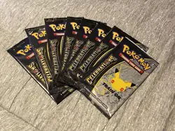 8 x POKEMON CELEBRATIONS 25TH ANNIVERSARY BOOSTER PACKS - NEW SEALED - Image 1