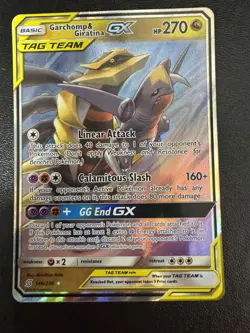 Pokemon Garchomp & Giratina GX 146/236 Sm-Unified Minds Holo Nm/m - Image 1