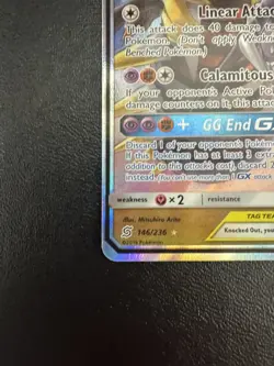 Pokemon Garchomp & Giratina GX 146/236 Sm-Unified Minds Holo Nm/m - Image 4