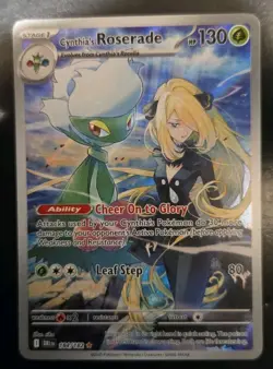 Cynthia’s Roserade 184/182 Illustration Rare - Pokemon TCG Destined Rivals - NM - Image 1