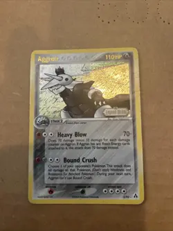 Pokemon TCG - Aggron 2/92 - EX Legend Maker (2006) - Reverse Holo Stamped - HP - Image 1