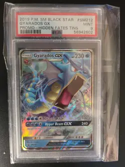Gyarados GX SM212 - Pokemon Sun & Moon Promo - PSA 9 - Image 1
