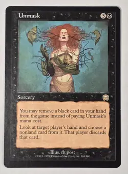 Unmask Mercadian Masques Regular NM MTG Magic The Gathering Ships FAST - Image 1