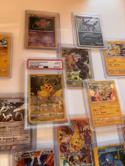 PSA 10 full art Pikachu and pokemon collection - Image 1