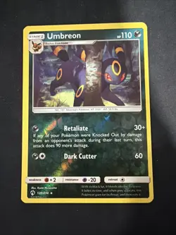 Pokemon - Umbreon #120/214 - SM - Lost Thunder Reverse Holo - Image 1