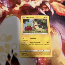 Pokemon TCG Morpeko SWSH Black Star Promo SWSH031 Holo Promo - Image 1
