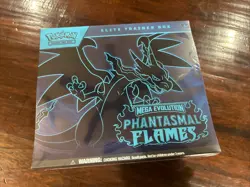 Pokemon Mega Evolution: Phantasmal Flames Elite Trainer Box Factory Sealed ETB - Image 1