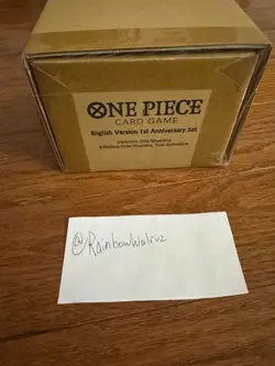 One Piece 1st Anniversary Set English Version, Factory Sealed - Image 1