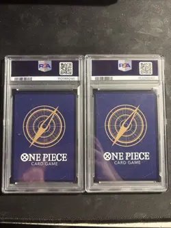 🔥One piece Boa Hancock & O-Nami Promos Illustration Box Vol.1 Sequential PSA 10 - Image 2
