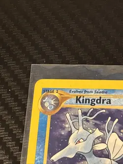 Pokemon Kingdra Neo Genesis TCG Holo Card 8/111 Unlimited Rare LP Condition - Image 4