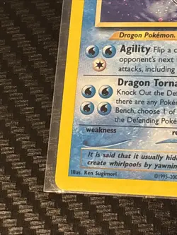 Pokemon Kingdra Neo Genesis TCG Holo Card 8/111 Unlimited Rare LP Condition - Image 5