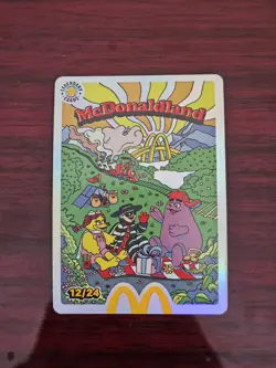 RARE LEGENDARY McDonaldland Card #12/24 - UNREDEEMED - McDonald’s Cards 2026 - Image 1