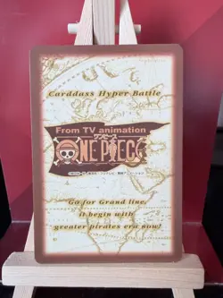 One Piece Card Roronoa Zoro S34 Hyper Battle Carddass Japanese Vintage Card - Image 2