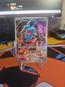 Pokemon TCG Team Rockets Wobbuffet Black Star Promo Card 203 NM - Image 2