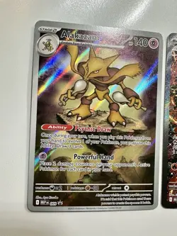 Oricorio Ex Alakazam Riolu Mega Evolution Promos 3 Card Lot Mint Holo - Image 3
