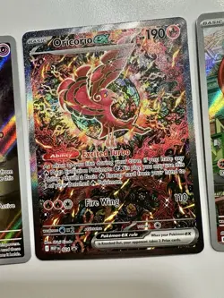 Oricorio Ex Alakazam Riolu Mega Evolution Promos 3 Card Lot Mint Holo - Image 4