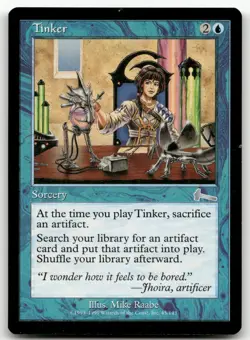 Tinker #45 (NM) Urza's Legacy ULG Magic MTG - Image 1