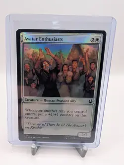 Avatar Enthusiasts [Foil] #11 Magic Avatar: The Last Airbender - Image 1