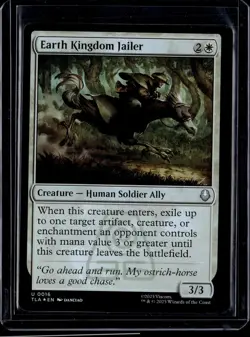 Earth Kingdom Jailer - 16 - Foil - TLA - NM - MTG Magic the Gathering - Image 1