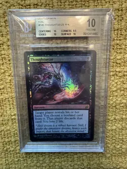 Thoughtseize Lorwyn Foil BGS 10 (pop 1) - Image 1