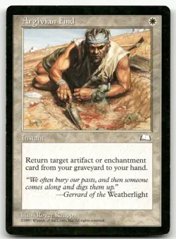 Argivian Find (MP) Weatherlight WTH Magic MTG - Image 1