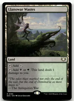 Llanowar Wastes #165 (NM) Edge of Eternities EOC Magic MTG - Image 1