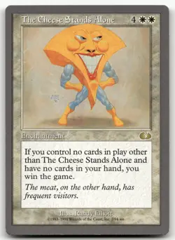 The Cheese Stands Alone #2 (NM) Unglued UGL Magic MTG - Image 1