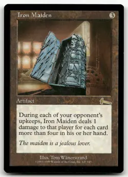 Iron Maiden #127 (NM) Urza's Legacy ULG Magic MTG - Image 1