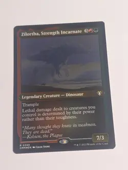 Zilortha, Strength Incarnate (Foil Etched) Commander Masters Foil - Image 1